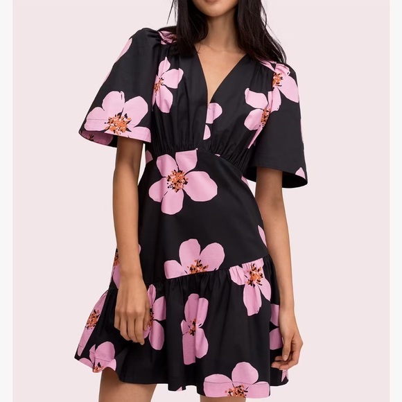 kate spade Dresses & Skirts - Kate Spade Grand Flora Fit & Flare Floral Dress Size 2 NWOT